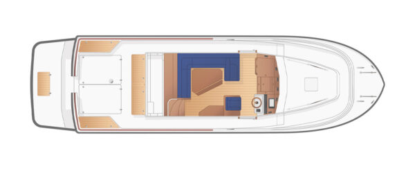 Targa 37 Deck Plan